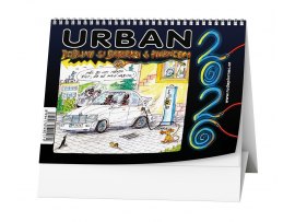 Kalendář stolní Urban - Dobijeme si bateru s Pivrncem / SN20 Kalendář stolní Urban - Dobijeme si bateru s Pivrncem / SN20