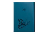 Diář VIVELLA s ražbou - A5 / denní / petrolejová / kolo