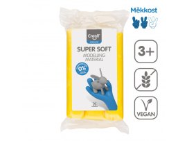 Modelovací hmota Creall Super soft - 500 g / žlutá