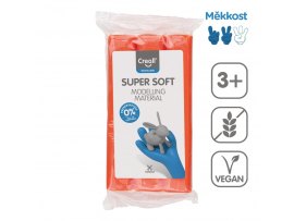 Modelovací hmota Creall Super soft - 500 g / oranžová