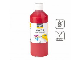 Barva s vysokým leskem Creall Gloss - 500 ml / tmavě červená Barva s vysokým leskem Creall Gloss - 500 ml / tmavě červená