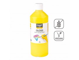 Barva s vysokým leskem Creall Gloss - 500 ml / světle žlutá Barva s vysokým leskem Creall Gloss - 500 ml / světle žlutá