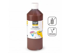 Barva s vysokým leskem Creall Gloss - 500 ml / tmavě hnědá Barva s vysokým leskem Creall Gloss - 500 ml / tmavě hnědá