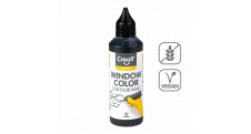 Konturovací barva Creall Windows Color - 80 ml / černá