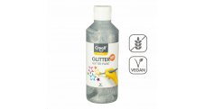 Barva Creall Glitter  - 250 ml / stříbrná