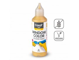 Barva na sklo Creall Widow Color - 80 ml / zlatá