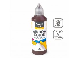 Barva na sklo Creall Widow Color - 80 ml / hnědá