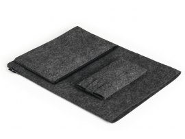 Obal na notebook vícedílný MultiBag Effect - antracitová / 16,4\