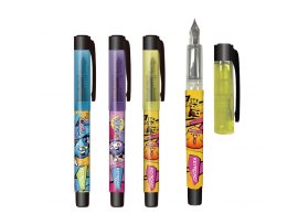 Plnicí pero KeyRoad Tattoo - barevný mix
