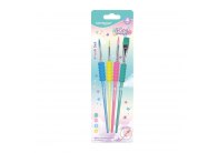 Štetce KeyRoad Pastel pěnový úchop - sada 4 ks Štetce KeyRoad Pastel pěnový úchop - sada 4 ks