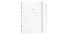 Blok Filofax Notebook Moonlight bílá - A5/56l