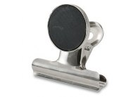 Klipy kovové stříbrné - 50 mm + magnet