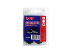 Magnety černé MIKOV super silné - průměr 22 mm / 6 ks