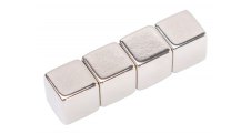 Magnety neodymové super silné - 10 x 10 x 10 mm / 4 ks