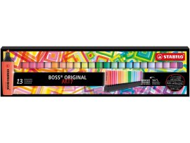 Zvýrazňovač STABILO® BOSS ORIGINAL / sada 23 ks