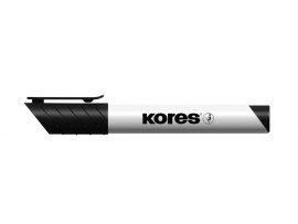 Popisovač Kores K-Marker Whiteboard - černá / kulatý hrot