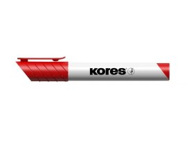 Popisovač Kores K-Marker Whiteboard - červená / kulatý hrot