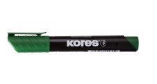 Popisovač Kores K-Marker Permanent - zelená / kulatý hrot