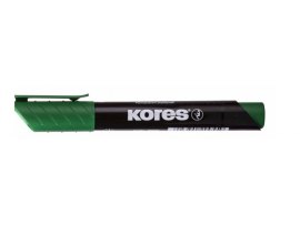 Popisovač Kores K-Marker Permanent - zelená / kulatý hrot