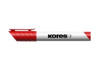 Popisovač Kores K-Marker Whiteboard - červená / klínový hrot