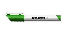 Popisovač Kores K-Marker Whiteboard - zelená / klínový krot