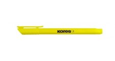 Zvýrazňovač Kores High Liner / žlutá