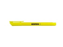 Zvýrazňovač Kores High Liner / žlutá