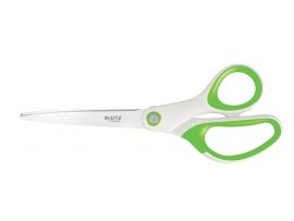 Nůžky Leitz WOW kancelářské titanové 20,5 cm / bílo-zelená