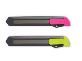 Odlamovací nože Kores K18 / nůž velký / mix neon barev