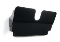 Držák na prospekty DURABLE magnetický - A4 černý / na šířku