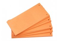 Rozdružovací kartonové jazyky - oranžová / 50 ks