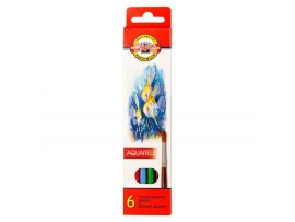 Pastelky Koh-i-noor Aquarel školní / 6ks