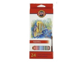Pastelky Koh-i-noor Aquarel školní / 24ks