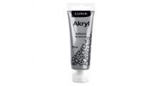 Akrylová barva LUMA - METAL / 75 ml / stříbrná