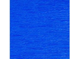 Krepový papír - role / 50 x 200 cm / modrá
