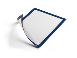 Kapsy Duraframe Magnetic A4  - tm. modrá / 5 ks