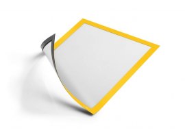 Kapsy Duraframe Magnetic A4  - žlutá / 5 ks