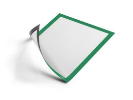 Kapsy Duraframe Magnetic A4  - zelená/ 5 ks