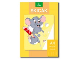 Skicák A4 / 20 listů