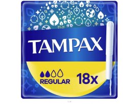 Tampax Regular dámské tampony - 18 ks Tampax Regular dámské tampony - 18 ks