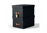 Úložný box Leitz Puro M - černá / 2 ks