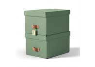 Úložný box Leitz Puro M - zelená / 2 ks