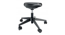 Balanční židle Leitz Ergo s kolečky - černá