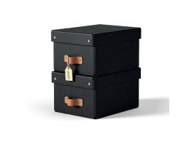 Úložný box Leitz Puro S - černá / 2 ks Úložný box Leitz Puro S - černá / 2 ks