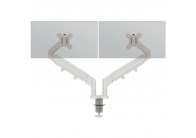 Prostorově úsporné rameno Leitz Ergo pro dva monitory