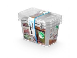 Nanobox box Donau antibakteriální 0,65l / 2 ks