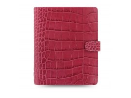 Filofax Classic Croc A5 týdenní fuchsiová