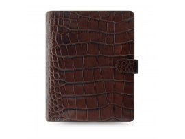 Filofax Classic Croc - A5 / kaštanová Filofax Classic Croc - A5 / kaštanová