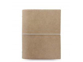 Filofax Domino Soft A5 týdenní pastelová hnědá