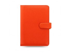 Filofax Saffiano A6 osobní týdenní oranžová